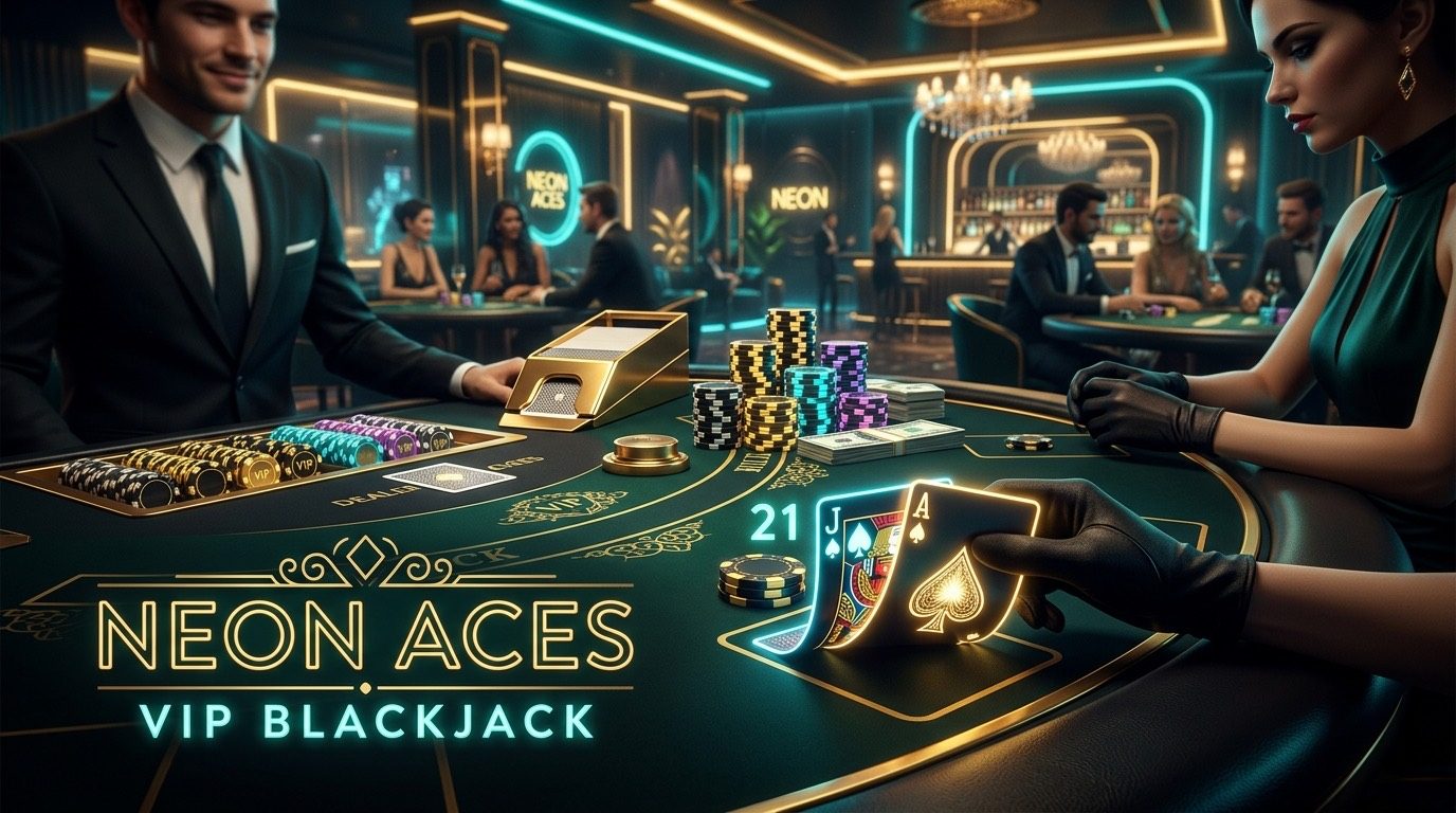 Neon Aces VIP Blackjack